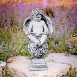 Alpine Resin/Stone Gray 24 in. Statue
