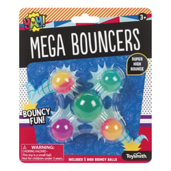 Toysmith Yay Mega Bouncers Multicolored 5 pc