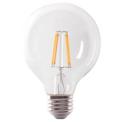 Feit Enhance G25 E26 (Medium) Filament LED Bulb Daylight 60 Watt Equivalence 1 pk