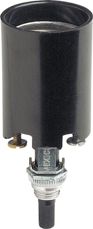 Leviton Phenolic Incandescent Medium Base Lampholder 1 pk - 04155-051 - Power and Electrical Supplies  sku 04155-051