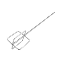 QEP 4.8 in. H X 4.8 in. W X 22 in. L X 0.37 in. D Steel Grout Mixing Paddle 1 pk