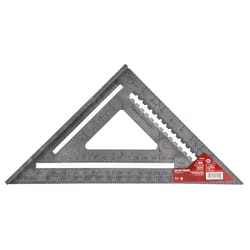 Ace 12 in. L X 17 in. H ABS Plastic Rafter Square