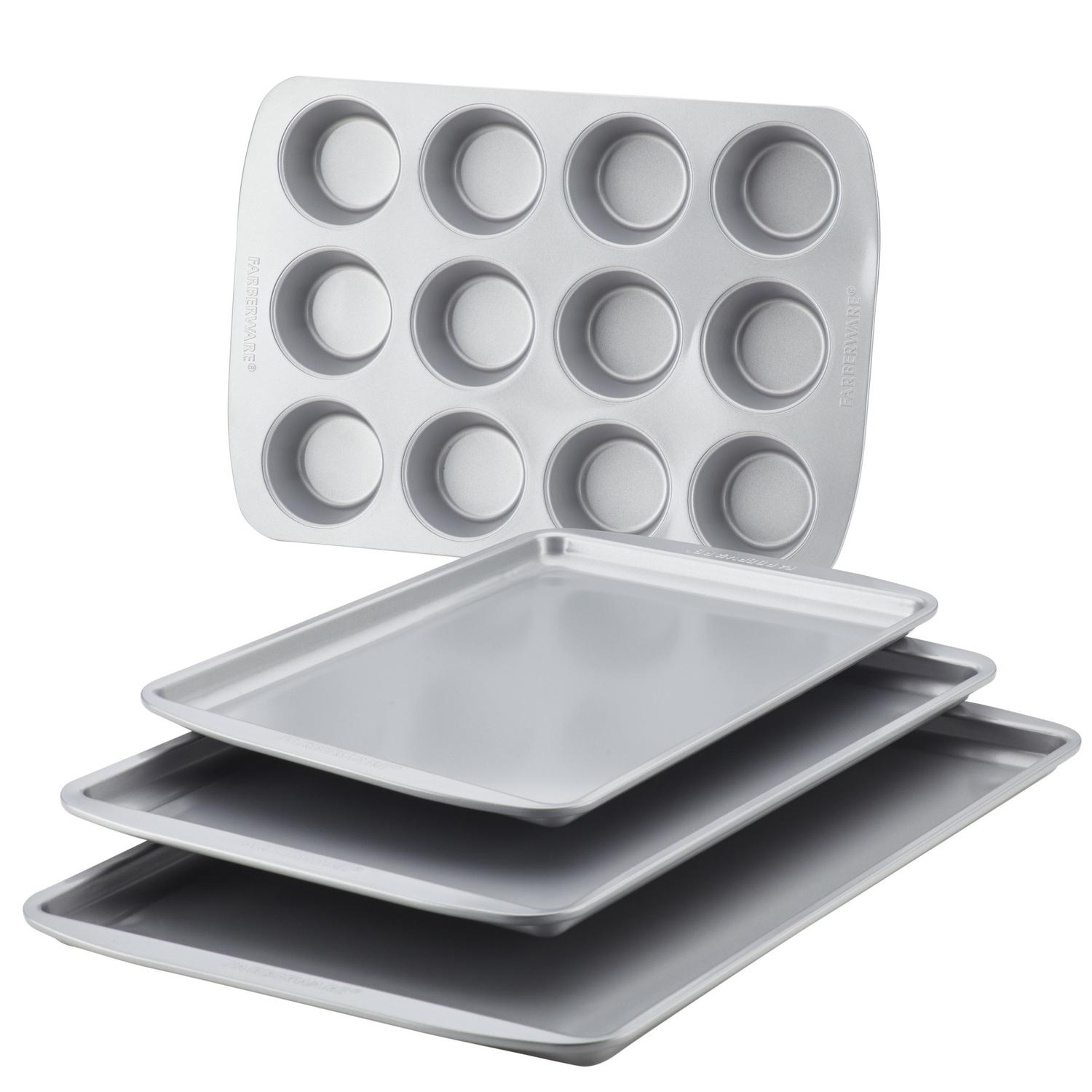 Farberware Bake Set Gray 4 pc Sansujyuku sansujyuku.com