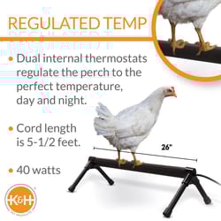 K&H Pet Products Assorted Material Thermo Perch