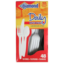 Light Duty Plastic Spoons (48)