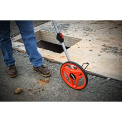 Lufkin 23.6 in. L X 12 in. W Measuring Wheel Orange 1 pc