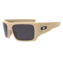 Oakley Ballistic Det Cord Desert Tan/Gray Antifog Sunglasses