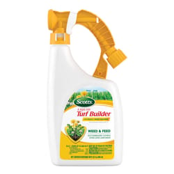 Scotts Liquid Turf Builder Weed &amp; Feed Lawn Fertilizer For Multiple Grass Types 6000 sq ft