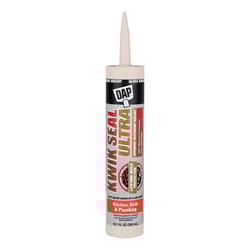 DAP Kwik Seal Ultra Biscuit Siliconized Acrylic Kitchen and Bath Sealant 10.1 oz