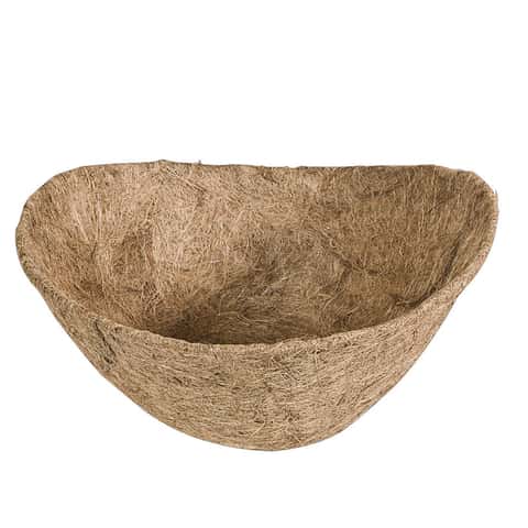 Panacea 18 D Coco Fiber Basket Liner Brown