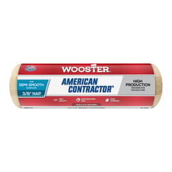 Wooster American Contractor Knit 9 in. W X 3/8 in. Regular Paint Roller Cover 1 pk