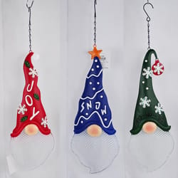 Alpine Christmas Bird Feeder Hanging Sign 1 pc