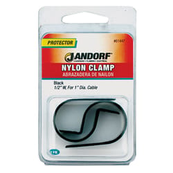 Jandorf 1 in. D Nylon Cable Clamp 2 pk