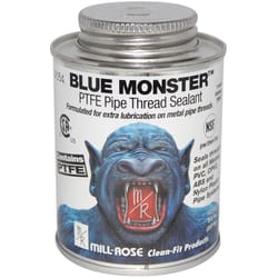 Mill Rose Blue Monster White Pipe Thread Sealant 4 oz