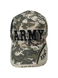 JWM U.S. Army Logo Baseball Cap Digital Camouflage One Size Fits All