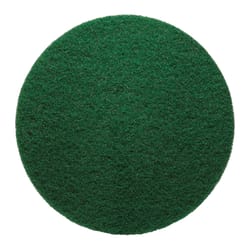 Gator 17 in. D Non-Woven Natural/Polyester Fiber Floor Pad Disc Green