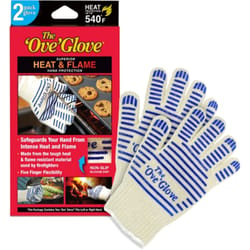 Ove Glove Blue/White Kevlar/Nomax Oven Mitt