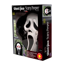 Fun World Scary Peeper 12 in. Ghost Face Halloween Decor