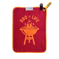 LEUS Fabric BBQ Towel 9 in. L X 9 in. W 1 pk