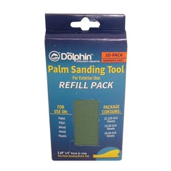 Blue Dolphin 5 in. L X 2.69 in. W Palm Sanding Pad