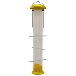 Nature's Way Finch 1.6 qt Metal Bottom Up Bird Feeder 6 ports