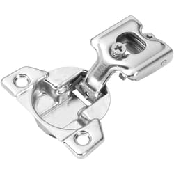 Hickory Hardware 2.5 in. W X 2.8 in. L Silver Metal Overlay Hinge 1 pk