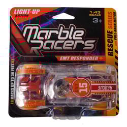 SD Toyz Marble Racers EMT Light-Up Race Car Multicolored