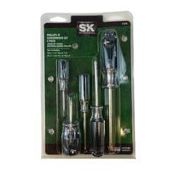 SK Professional Tools Phillips Screwdriver Set 5 pc