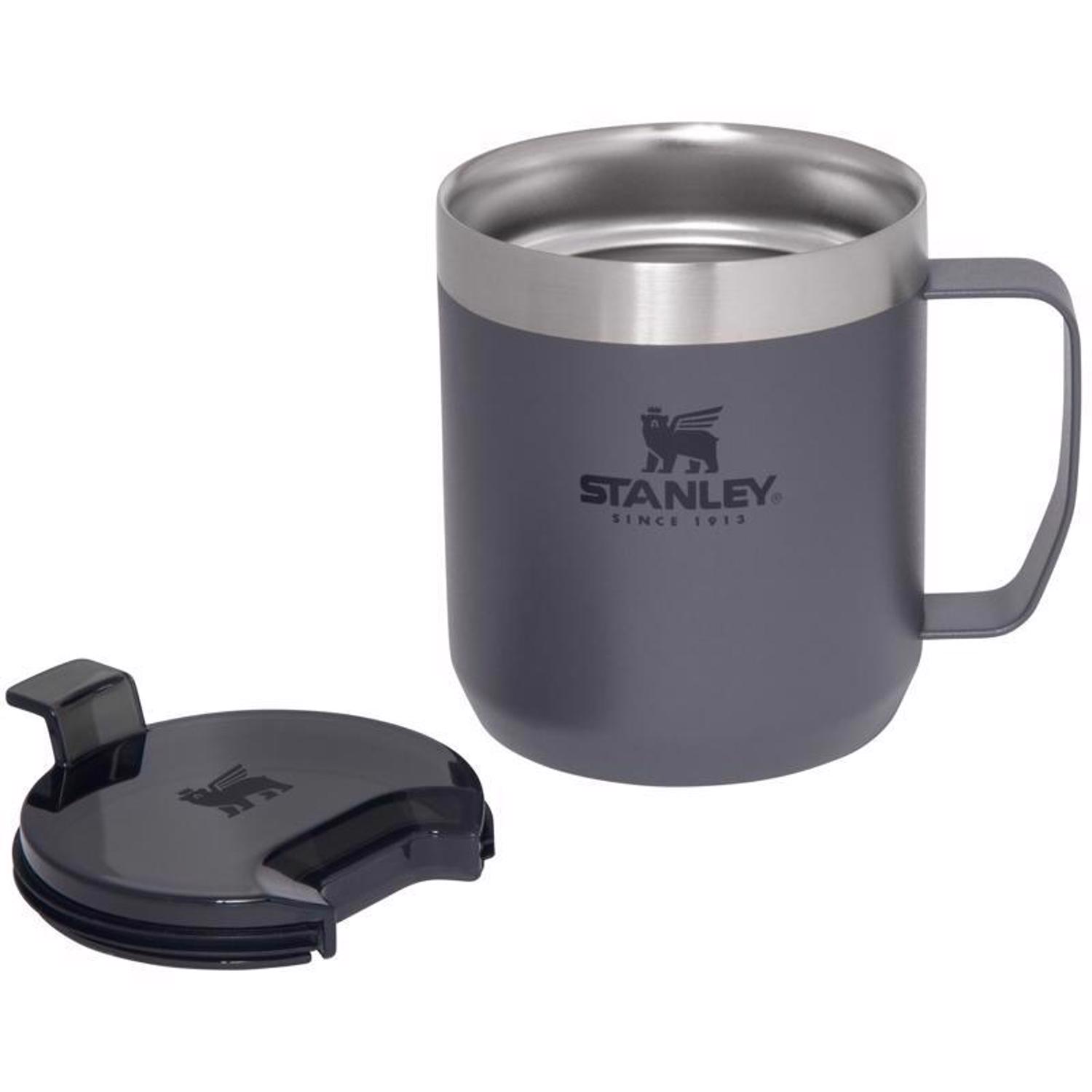Photos - Other Accessories Stanley Classic 12 oz Charcoal Gray BPA Free Insulated Mug 10-09366-207 