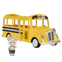 Honey Bee Acres Lights & Sounds School Bus Play Set Yellow