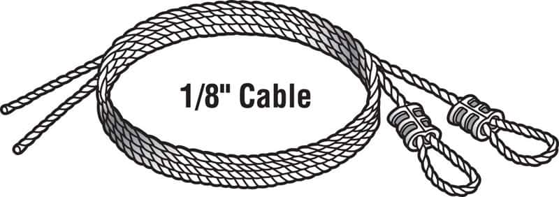 Prime-Line Torsion Cable 1/8