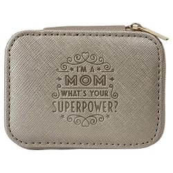 History & Heraldry I'm a Mom What's Your Superpower Travel Jewellery Box 1 pk