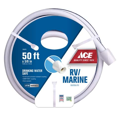 Ace SmartFLO 5/8 in. D X 50 ft. L RV/Marine Hose - Ace Hardware