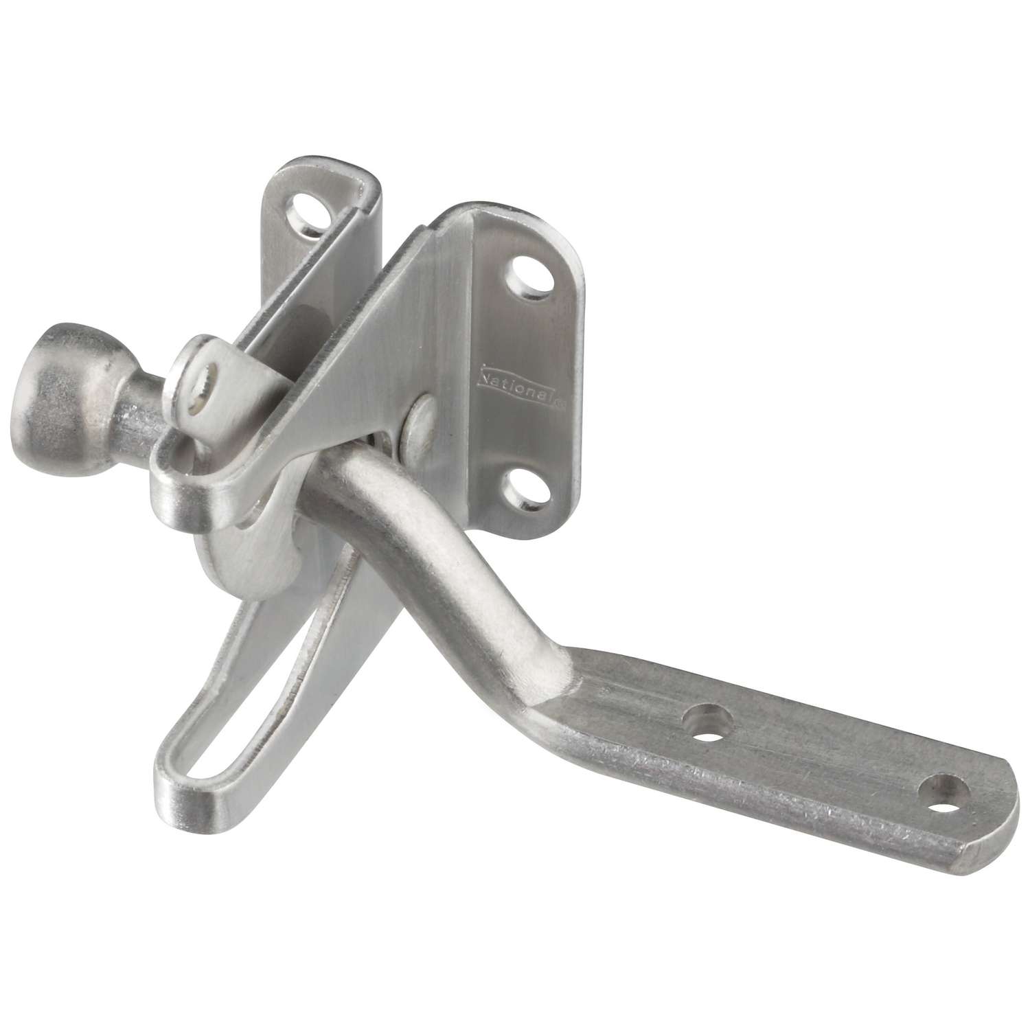 National Hardware Silver Stainless Steel Automatic Gate Latch Ace Hardware