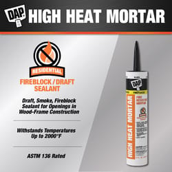 DAP Black Silicate Fire Resistant Caulk 10.1 oz