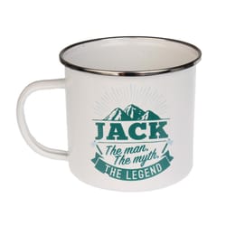 Top Guy Jack 14 oz Multicolored Steel Enamel Coated Mug 1 pk