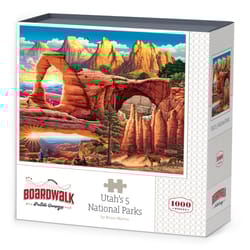 Boardwalk Utah's 5 National Parks Jigsaw Puzzle Multicolored 1000 pc