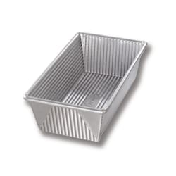 USA Pan 4.5 in. W X 8.5 in. L Loaf Pan Silver