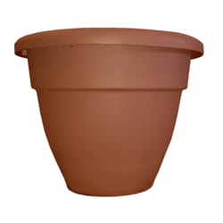 HC Companies 8.25 in. H X 10.5 in. D Plastic Caribbean Planter Clay