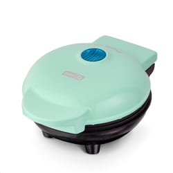 Dash 1 waffle Aqua Aluminum Waffle Maker