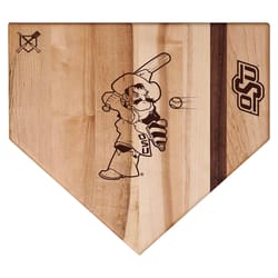 Baseball BBQ 12 in. L X 12 in. W X 1 in. Maple NCAA Oklahoma State Cutting Board