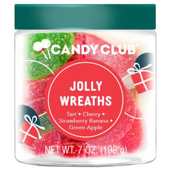 Candy Club Jolly Wreaths Gummi Candy 7 oz