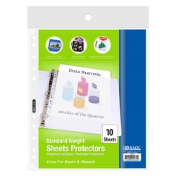Bazic Products Clear Sheet Protector 1 pk