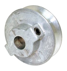 Dial 2-1/4 in. D Silver Zinc Fixed Motor Pulley