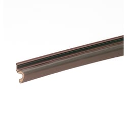 Frost King Brown Plastic Weather Seal For Doors 17 ft. L X 1 in.
