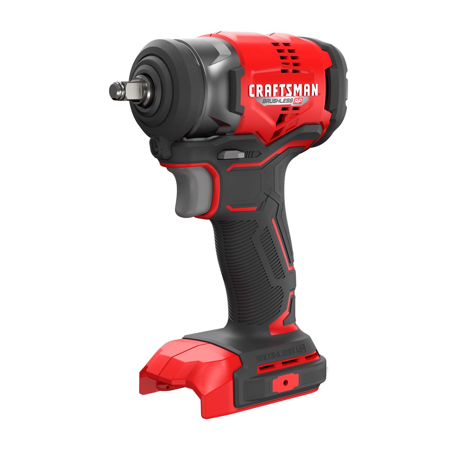 Craftsman V20 3/8 in. Cordless Brushless Impact Wrench Tool Only - Ace ...