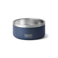 YETI Boomer 8, Stainless Steel, Non-Slip Dog Bowl, Holds 64 Ounces, Navy :  : Pet Supplies