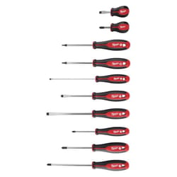 Screwdriver Set w/ Magnetic Dish and Pick-Up Tool - 10-Pc
