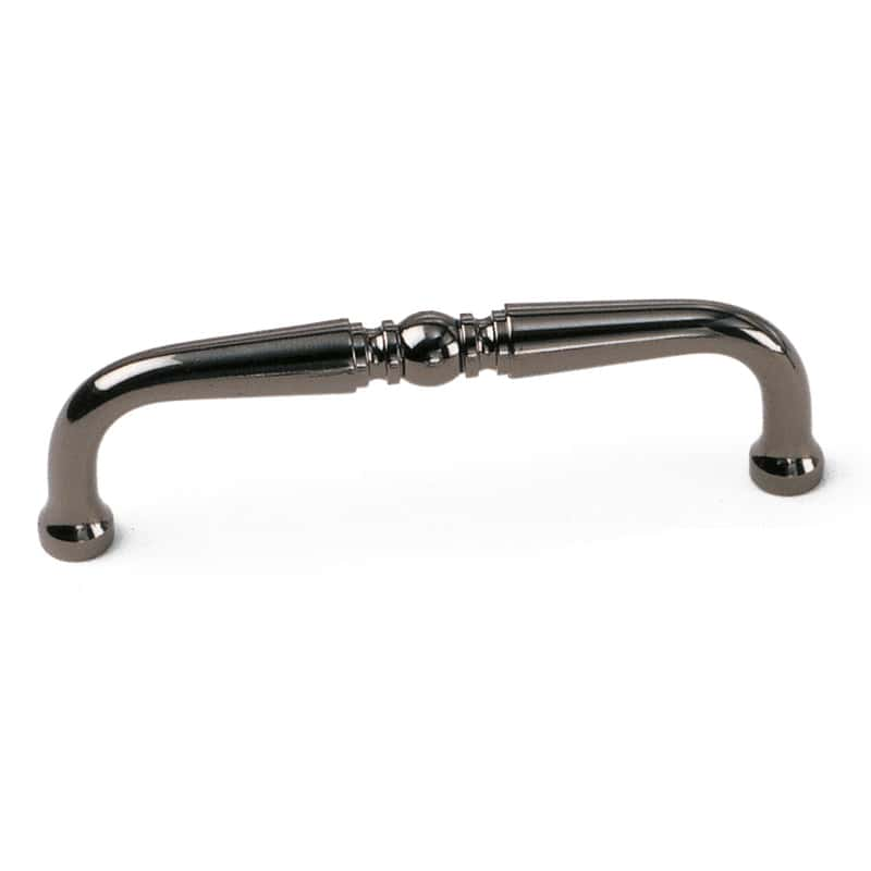 Laurey Solid Brass Bar Cabinet Pull 3.5 in. Matte Black 1 pk - Ace Hardware