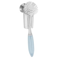 iDesign Clear Plastic Brush Holder